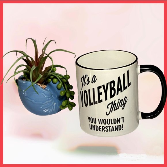 Coffee Tea Mug (It's A Volleyball THING You Wouldn't Understand) Preowned LK NW - Picture 1 of 7